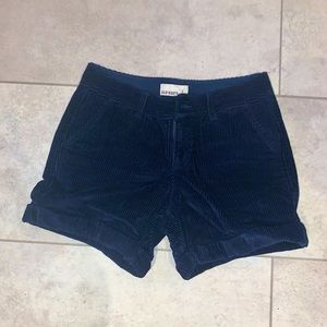 Navy blue Corduroy Shorts